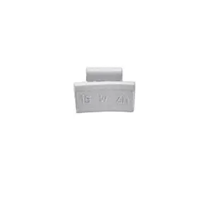 Wheel weight zinc 15gr alu rim gray 100pcs