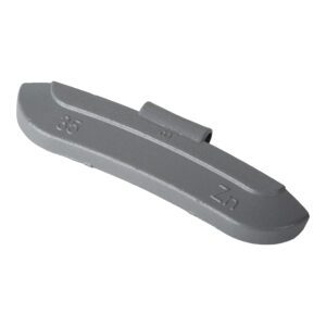 Wheel weight zinc 35gr steel rim gray 50pcs